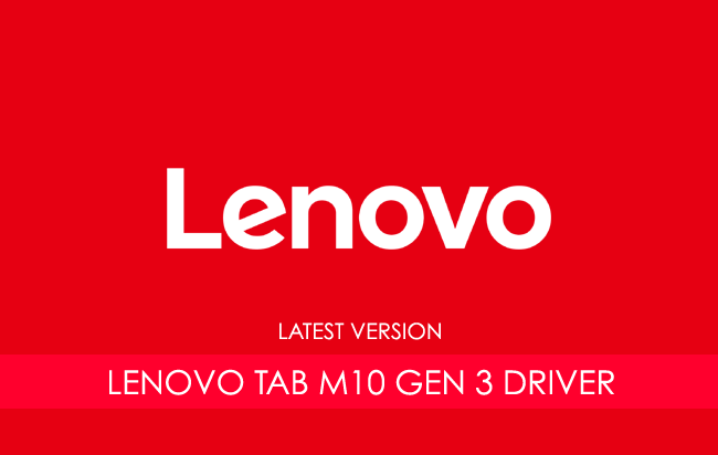 Lenovo Tab M10 Gen 3 USB Driver