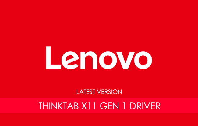 Lenovo ThinkTab X11 Gen 1 USB Driver